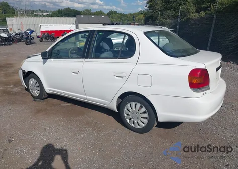 2003 Toyota Echo z USA, uszkodzony, nr VIN JTDBT123835042243